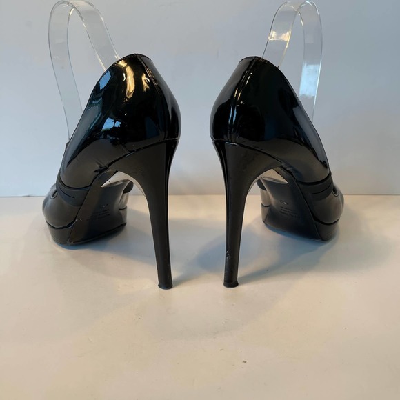 Ruthie Davis Black Mary Jane 4.5" High Heels Pumps US 10 - Picture 5 of 9